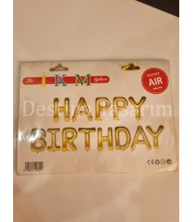 mutlu yıllar yazılı balon